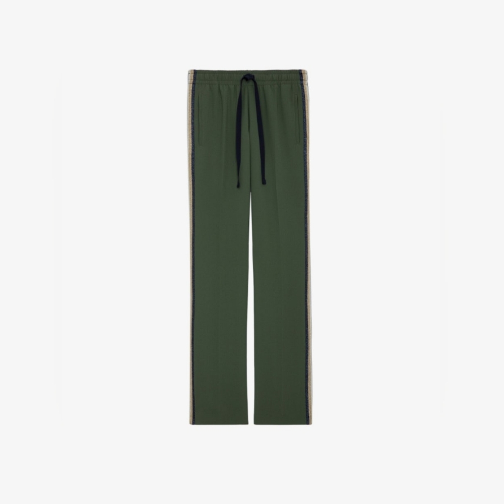 Zadig Voltaire Pomy Crepe Track Pants - Picture 4 of 10